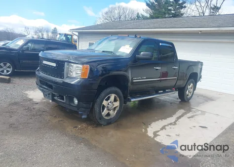 2011 GMC Sierra 2500Hd Denali from USA, damaged, VIN 1GT125C85BF190441